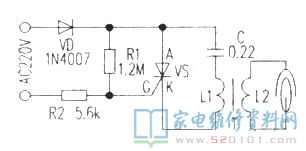 臭氧消毒机电源电路介绍