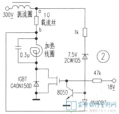 电滋炉的开关电源保险管,通常安装在整流管的键入端