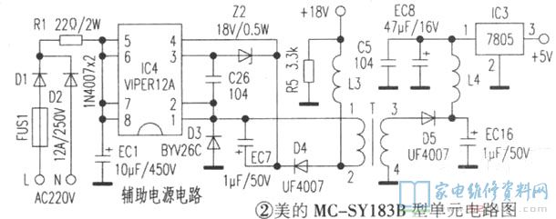 融合电滋炉电路基本原理对模块电路开展分析