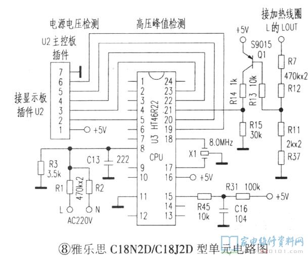 融合电滋炉电路基本原理对模块电路开展分析