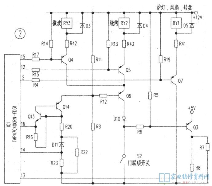 galanzWD800B微波炉加热,微波加热一切正常,不可以